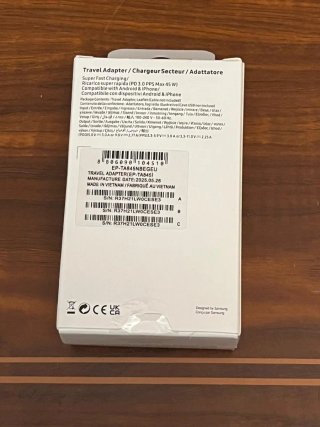 Cargador Samsung 45W PD USB-C