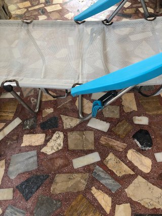 Silla Tumbona Plegable Playa Piscina Aluminio