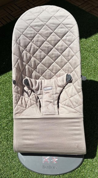 Hamaca BabyBjörn Bliss Acolchada Gris Arena