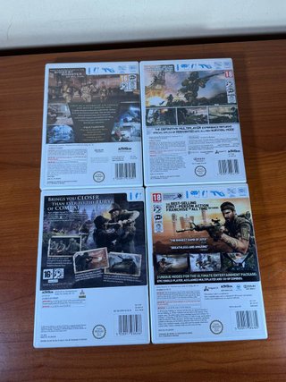 Lotto 5 Giochi Call of Duty per Nintendo Wii