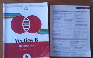 Matemáticas, 4 ESO, Vértice B.
