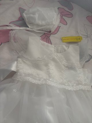 Vestido de bautizo bebé sin estrenar
