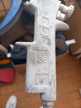 Pistola de pintar sin bote