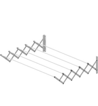Tendedero Extensible de Pared EPOXI 140 cm