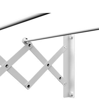 Tendedero Extensible de Pared EPOXI 140 cm