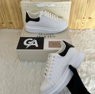 Alexander McQueen Zapatillas Blancas Negras