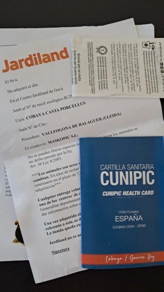 Jaula para cobayas con accesorios