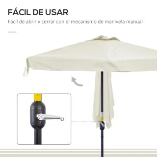Tenda da sole per balcone/terrazzo bianco