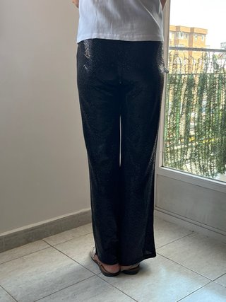 Pantalón negro lentejuelas