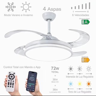 Instalación+ventilador techo Luz