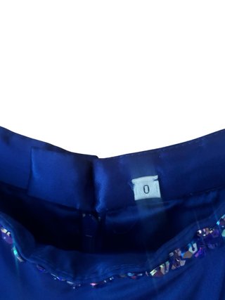 Conjunto Sherri Hill fiesta/bodas azul XS