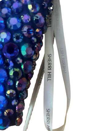 Conjunto Sherri Hill fiesta/bodas azul XS