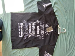 Camiseta metal