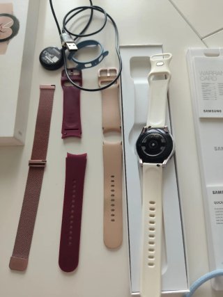 Samsung Galaxy Watch 4 Negro/Rosa