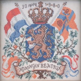Bordado Reina Beatriz