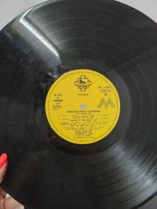 Vinilo Jazz Vintage Operation Benny Goodman