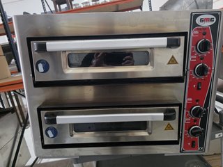 Horno Industrial Pizzas 4+4 25cm 8KW