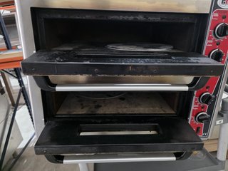 Horno Industrial Pizzas 4+4 25cm 8KW