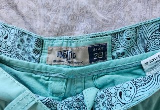 Bermuda turquesa Inside Talla 38