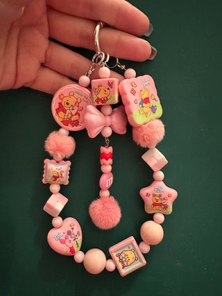 Colgante Winnie the Pooh Rosa