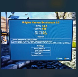 ASUS ROG Strix GL703VD i7 16GB RAM