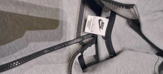 Sudadera Nike Gris con Cremallera