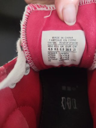 Converse Botas Blancas y Rosas