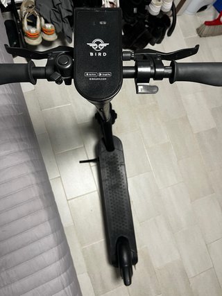 Patinete Eléctrico Bird Negro