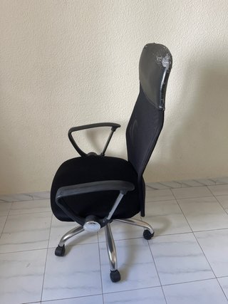 Silla de estudio negra