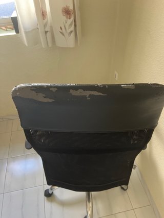 Silla de estudio negra