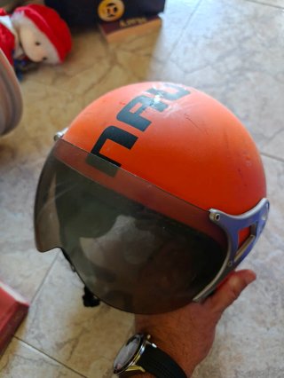 3 Cascos Moto y Visera