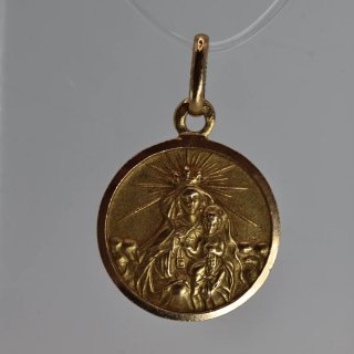 Escapulario de oro 18k