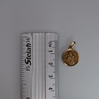 Escapulario de oro 18k