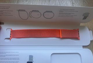 Correa Apple Watch Sport Loop Naranja 42mm