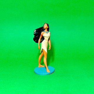 Figuras Pocahontas y John Smith Disney