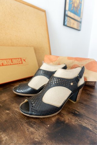 Sandalias Pikolinos Piel Tacón Talla 38