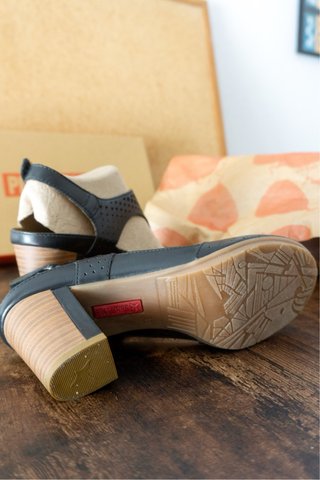 Sandalias Pikolinos Piel Tacón Talla 38