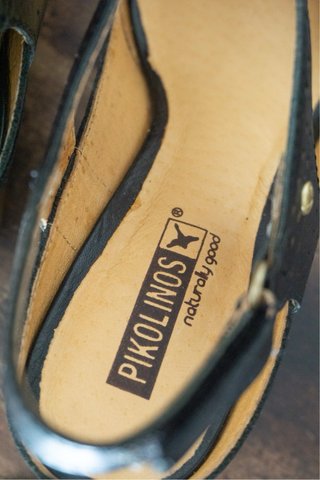 Sandalias Pikolinos Piel Tacón Talla 38