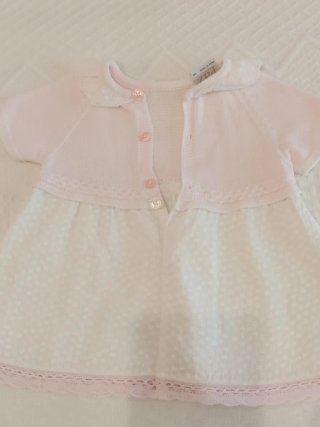 Vestido T 3 meses Paz Rodríguez