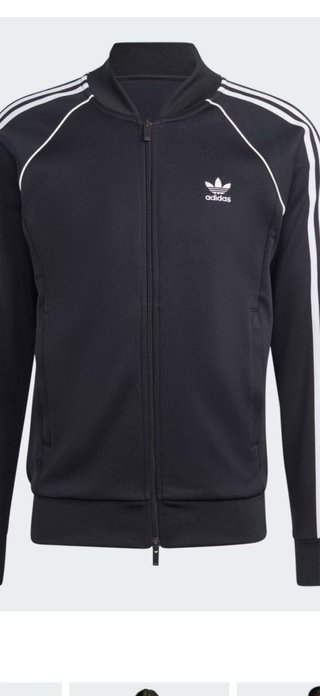 Chaqueta Adidas Negra y Blanca