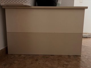 Cuna bebé con cajón, cajonera y arcón