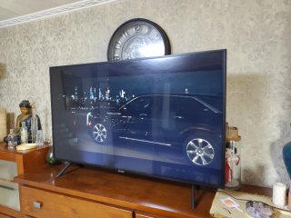 TV Samsung 55" con defecto en pantalla
