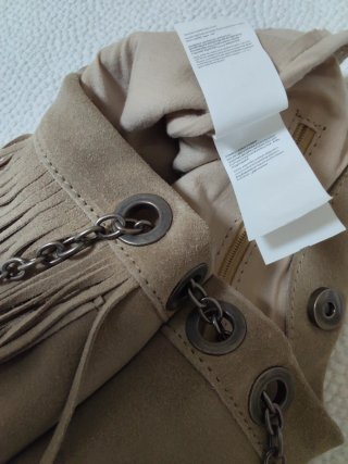 Bolso ante piel flecos Parfois