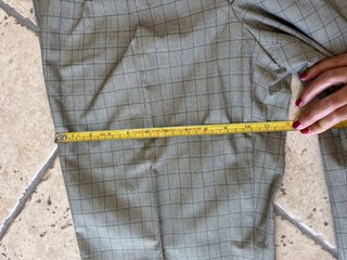 Pantalone con due pences 100% cotone