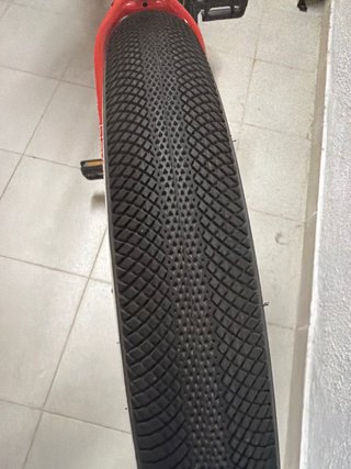 Bicicleta con 2 cestas delanteras