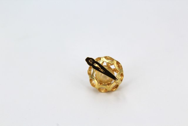 Pendientes Oro 18k Perlas