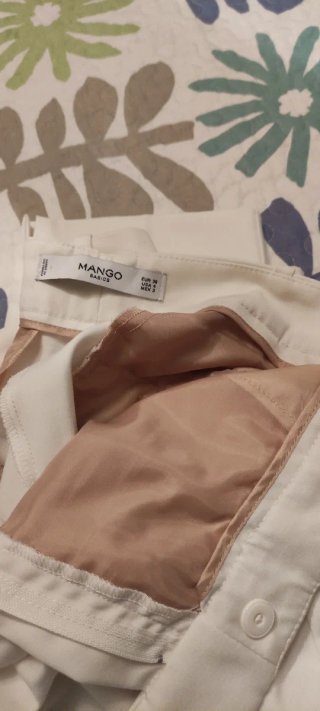 Lote 3 Pantalones Verano Beige, Negro, Blanco