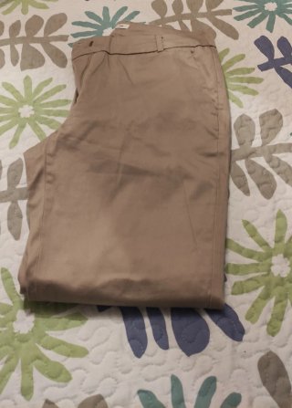 Lote 3 Pantalones Verano Beige, Negro, Blanco