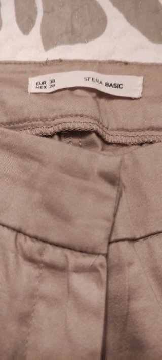 Lote 3 Pantalones Verano Beige, Negro, Blanco