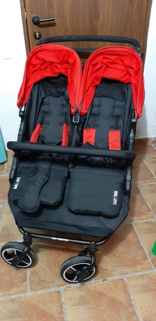 Carro gemelar Baby Monsters Easy Twin